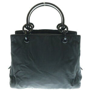 Prada nylon tote Tessuto black bag gloss black